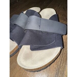 Birkenstock Kyoto Black Nubuck/Suede Leather 41 Regular